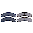 2016 GMC Sierra 2500 HD - Front or Rear Ceramic Brake Pad Set, 6.0L 8Cyl, Z16 Evolution Ceramic
