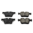 2018 Mercedes Benz C300 - Rear Ceramic Brake Pad Set, 2.0L 4Cyl, Requires Wear Sensor - Sold Separately, Z16 Evolution Ceramic