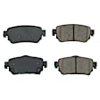 2025 Nissan Leaf - Rear Ceramic Brake Pad Set, BATTERY EV (EV/BEV), with Electric Parking Brake, Z16 Evolution Ceramic