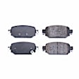 2017 Mazda 3 - Rear Ceramic Brake Pad Set, 2.0L 4Cyl, Z16 Evolution Ceramic