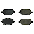 16-2168 Rear Z16 Evolution Ceramic Ceramic Brake Pad Set