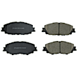 16-2176 Front Z16 Evolution Ceramic Ceramic Brake Pad Set