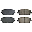 2020 Hyundai Palisade - Front Ceramic Brake Pad Set, 3.8L 6Cyl, Z16 Evolution Ceramic