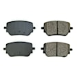 2024 Mercedes Benz EQB 250+ - Rear Ceramic Brake Pad Set, BATTERY EV (EV/BEV), Z16 Evolution Ceramic