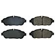16-2301 Front 2-Wheel Set Brake Pads, Z16 Evolution Ceramic, Heavy Duty Front Axle