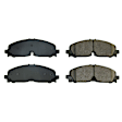2021 Chevrolet Traverse - Front Ceramic Brake Pad Set, 3.6L 6Cyl, Z16 Evolution Ceramic