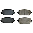 16-2380 Front Z16 Evolution Ceramic Ceramic Brake Pad Set
