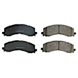 2023 Ford F-150 - Front Ceramic Brake Pad Set, 3.5L 6Cyl, Z16 Evolution Ceramic