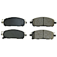 2023 Nissan Pathfinder - Front Ceramic Brake Pad Set, 3.5L 6Cyl, Z16 Evolution Ceramic