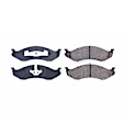1994 Jeep Grand Cherokee - Front Ceramic Brake Pad Set, Z16 Evolution Ceramic