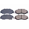 1998 Acura TL - Front Ceramic Brake Pad Set, Z16 Evolution Ceramic
