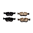 2003 Volvo C70 Base - Front Ceramic Brake Pad Set, 2.3L 5Cyl, With 280 mm Front Rotor, Z16 Evolution Ceramic