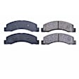 1999 Ford F-350 Super Duty - Front Ceramic Brake Pad Set, 6.8L 10Cyl, Z16 Evolution Ceramic