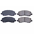 2015 Mitsubishi Outlander Sport - Front Ceramic Brake Pad Set, Z16 Evolution Ceramic