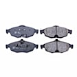 2004 Chrysler Sebring - Front Ceramic Brake Pad Set, Convertible, 2.4L 4Cyl,  With Rear Disc, Z16 Evolution Ceramic
