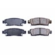 2010 Saturn Outlook - Rear Ceramic Brake Pad Set, 3.6L 6Cyl, Z16 Evolution Ceramic