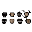 16-912 Front Z16 Evolution Ceramic Ceramic Brake Pad Set