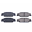 2005 Cadillac CTS - Rear Ceramic Brake Pad Set, Z16 Evolution Ceramic