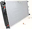 Radiator, 4.3L/5.7L Engines, Aluminum Core, Plastic Tank