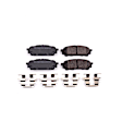2006 Subaru Forester - Rear Ceramic Brake Pad Set, 2.5L 4Cyl, With Rear Disc, Z17 Evolution Plus Ceramic