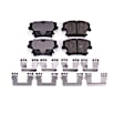 17-1057 Rear Z17 Evolution Plus Ceramic Ceramic Brake Pad Set