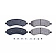 2014 Ram 1500 - Front Ceramic Brake Pad Set, 3.0L 6Cyl, Z17 Evolution Plus Ceramic