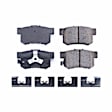 2015 Honda CR-V - Rear Ceramic Brake Pad Set, 2.4L 4Cyl, Z17 Evolution Plus Ceramic