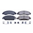 17-1092 Front Z17 Evolution Plus Ceramic Ceramic Brake Pad Set