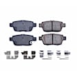 2013 Acura TL - Rear Ceramic Brake Pad Set, 3.7L 6Cyl, Z17 Evolution Plus Ceramic