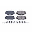 17-1184 Front Z17 Evolution Plus Ceramic Ceramic Brake Pad Set