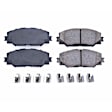 2007 Toyota RAV4 - Front Ceramic Brake Pad Set, 2.4L 4Cyl, Without 3rd Row Seating, Z17 Evolution Plus Ceramic