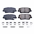 17-1284 Rear Z17 Evolution Plus Ceramic Ceramic Brake Pad Set