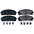 2022 Toyota Camry - Front Ceramic Brake Pad Set, Z17 Evolution Plus Ceramic