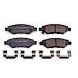 17-1337 Rear Z17 Evolution Plus Ceramic Ceramic Brake Pad Set