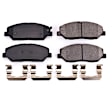 17-1384 Front Z17 Evolution Plus Ceramic Ceramic Brake Pad Set