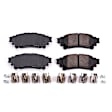 2014 Lexus RX350 - Rear Ceramic Brake Pad Set, Z17 Evolution Plus Ceramic