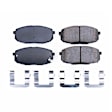 2014 Kia Soul - Front Ceramic Brake Pad Set, Z17 Evolution Plus Ceramic