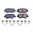17-1445 Rear Z17 Evolution Plus Ceramic Ceramic Brake Pad Set