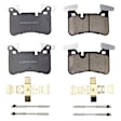 17-1450 Rear Z17 Evolution Plus Ceramic Ceramic Brake Pad Set