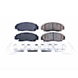 2011 Honda Accord - Front Ceramic Brake Pad Set, Sedan, 2.4L 4Cyl, Z17 Evolution Plus Ceramic