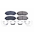 2016 Honda Odyssey - Front Ceramic Brake Pad Set, 3.5L 6Cyl, Z17 Evolution Plus Ceramic