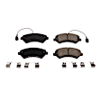17-1540 Front Z17 Evolution Plus Ceramic Ceramic Brake Pad Set