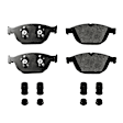 2016 Audi SQ5 - Front Ceramic Brake Pad Set, Requires Wear Sensor, Z17 Evolution Plus Ceramic