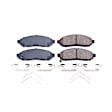 2022 Nissan Frontier - Front Ceramic Brake Pad Set, 3.8L 6Cyl, Z17 Evolution Plus Ceramic