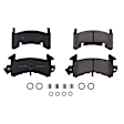 1985 GMC S15 Sierra Classic - Front Ceramic Brake Pad Set, Z17 Evolution Plus Ceramic