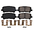 17-1585 Rear Z17 Evolution Plus Ceramic Ceramic Brake Pad Set