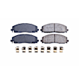 2017 Dodge Journey - Front Ceramic Brake Pad Set, Z17 Evolution Plus Ceramic
