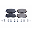 2013 Dodge Dart - Front Ceramic Brake Pad Set, 1.4L 4Cyl, Z17 Evolution Plus Ceramic