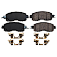 17-1650 Front Z17 Evolution Plus Ceramic Ceramic Brake Pad Set