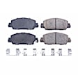 17-1654 Front Z17 Evolution Plus Ceramic Ceramic Brake Pad Set